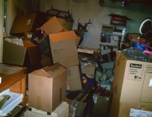Messy Storage unit
